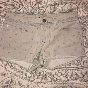 Roxy Tan Anchor Shorts, Size 26